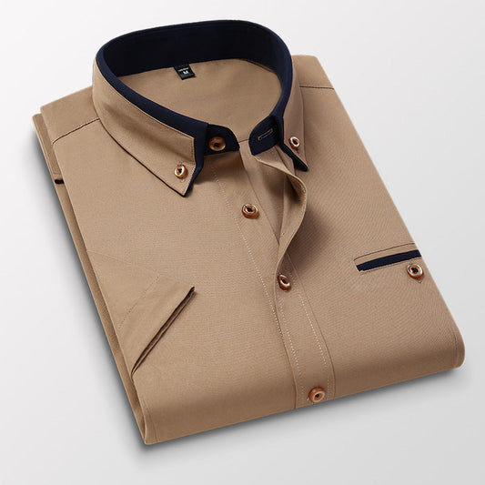 Gladwyn - Luźna Slim-Fit Koszula dla Mężczyzn