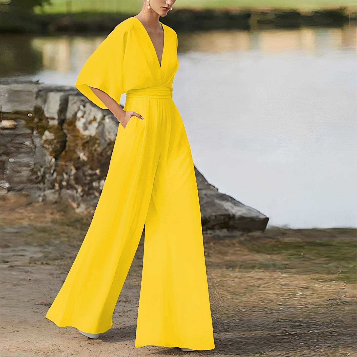 Devora - Kombinezon szykowny i elegancki dla kobiet