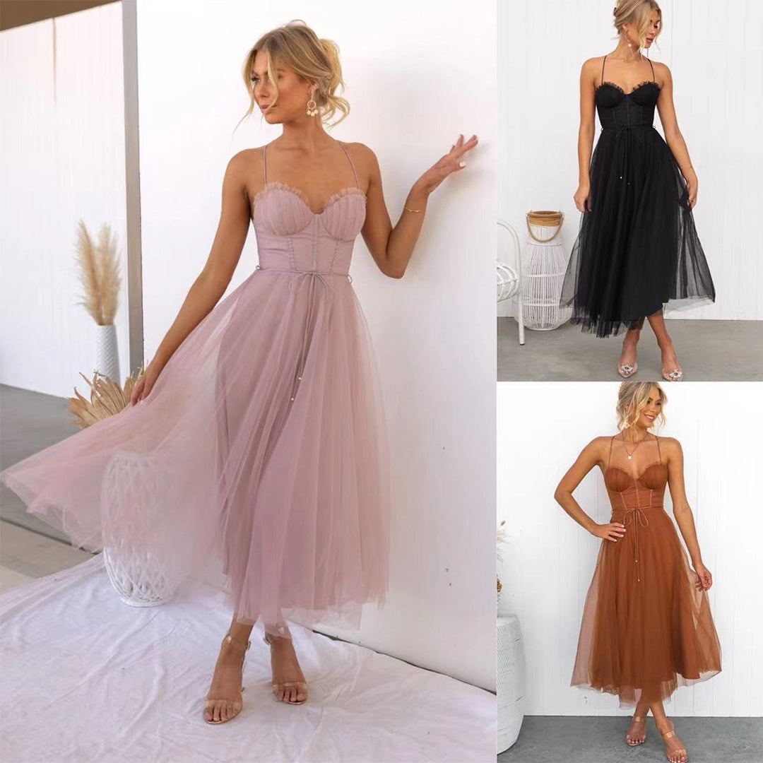 Franca - Elegancka Midi-Sukienka