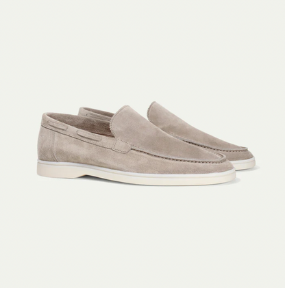 Lorenzo - Klasyczne zamszowe loafers dla mężczyzn
