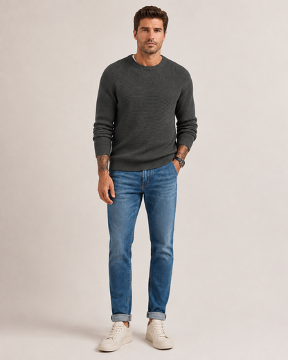 Sweter z długim rękawem do stylizacji casualowych