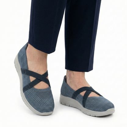 Buty Komfortowe Casual z Pasek Stretch