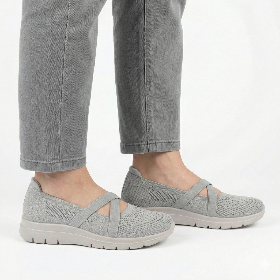 Buty Komfortowe Casual z Pasek Stretch