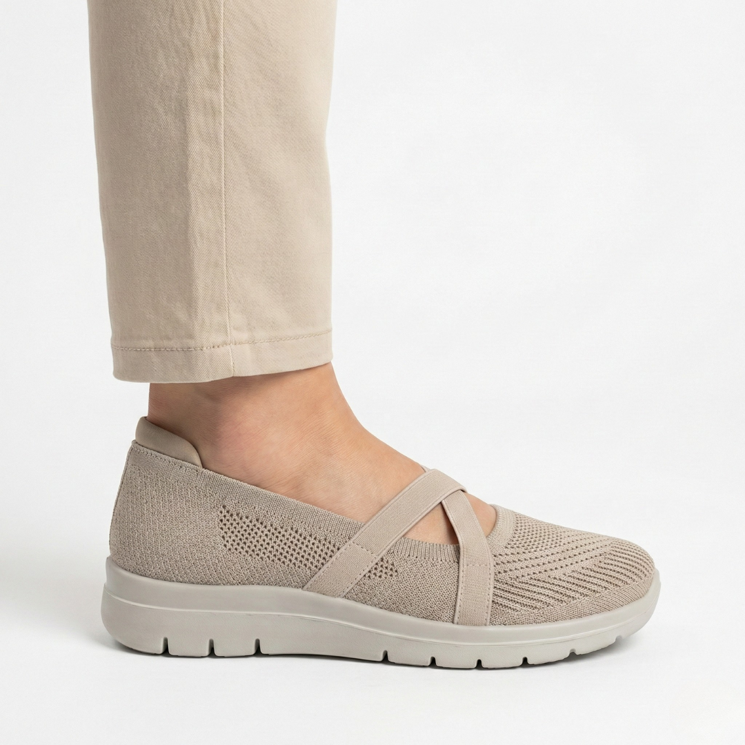 Buty Komfortowe Casual z Pasek Stretch