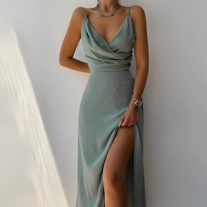 Valeria – Stylowa suknia wieczorowa z satyny