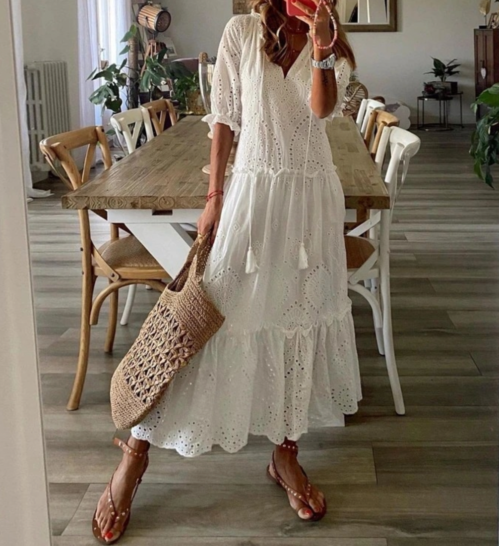 Michelle - Maks Sukienka Tunika Letnia Bryza