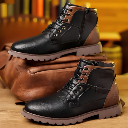 Dylam - Buty skórzane codzienne dla mężczyzn