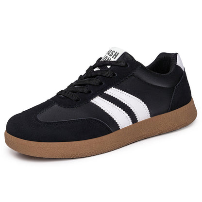 Kobiety Sneakersy Retro Zamszowo Tekstylne Z Profilowaną Podeszwą