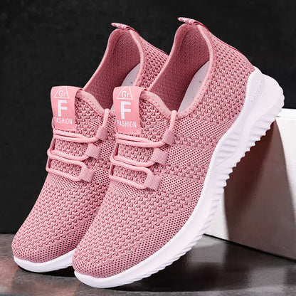 Lekkie uniseksowe sneakersy dzianinowe wsuwane z piankową podeszwą
