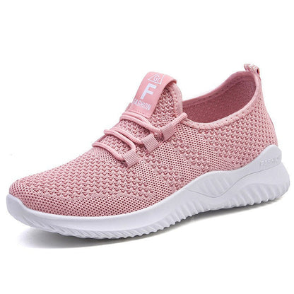Uniseksowe Lekkie Sneakersy Dziane Wsuwane Z Podeszwą Piankową