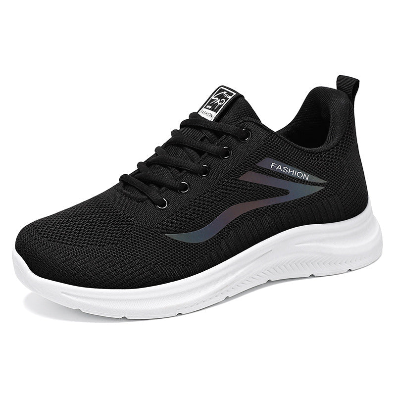 Unisex Lekkie Sneakersy Dzianinowe Z Antypoślizgową Podeszwą