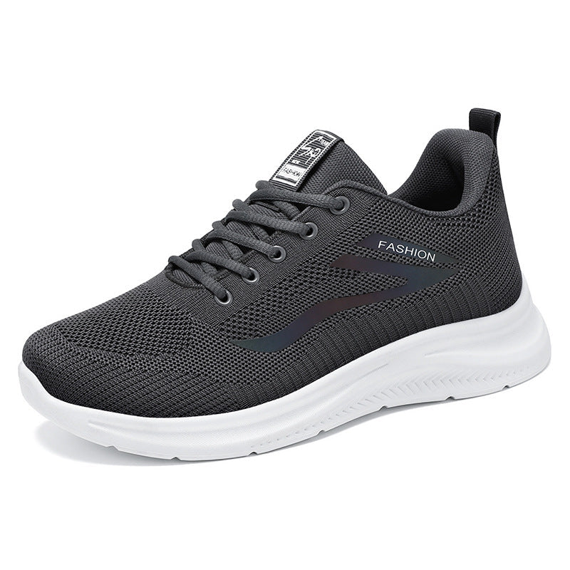 Widok z góry na przewiewne sneakersy unisex do codziennego noszenia
