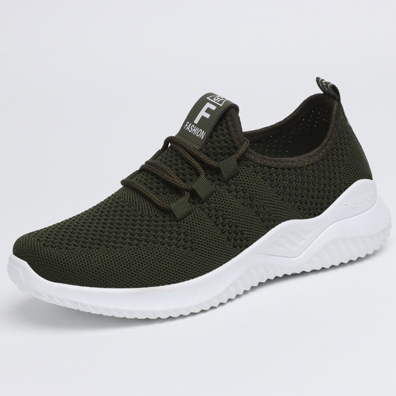 Uniseksowe Lekkie Sneakersy Dziane Wsuwane Z Podeszwą Piankową