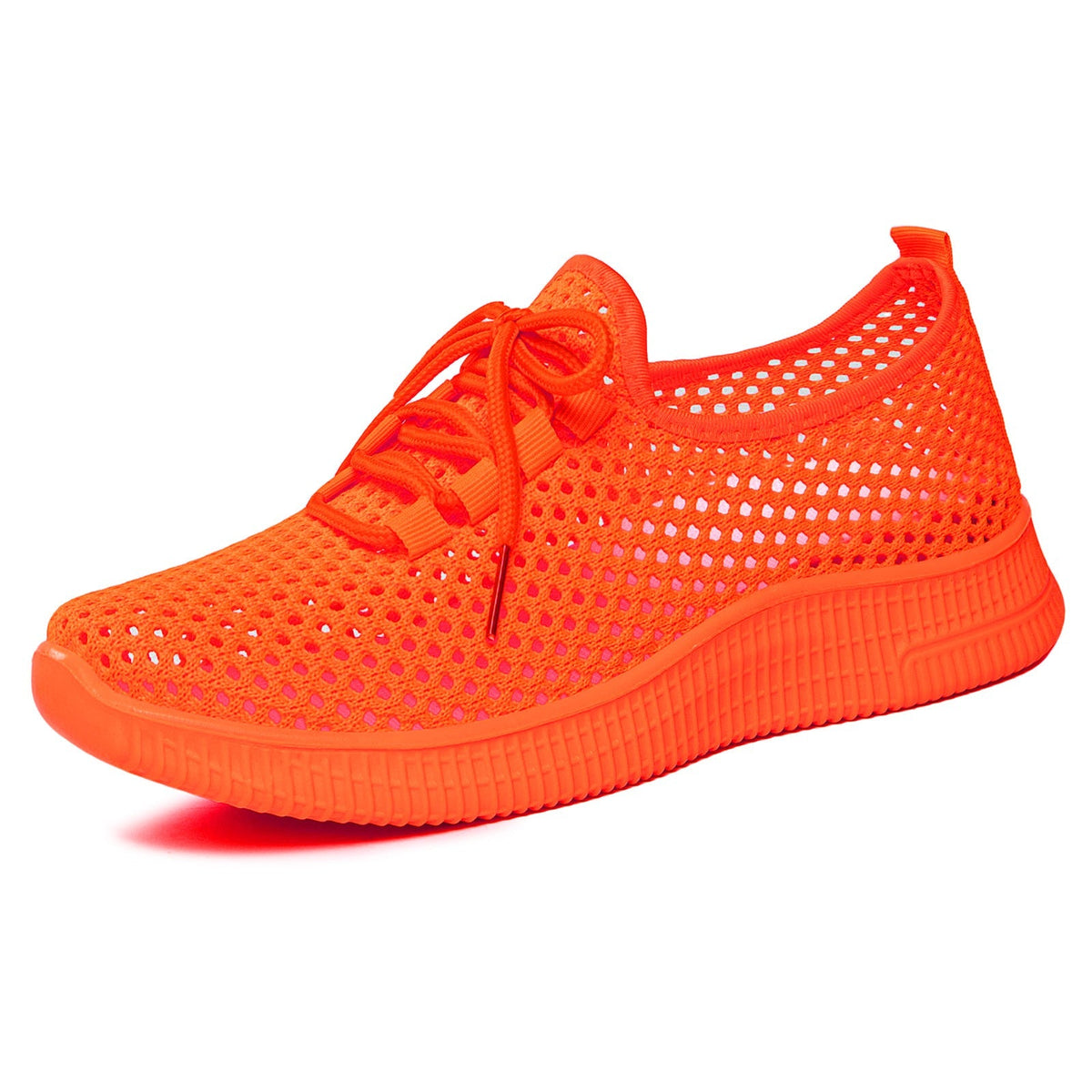 Damskie sneakersy z elastyczną podeszwą – ujęcie detalu