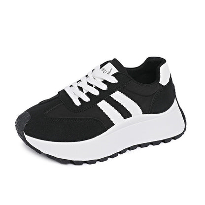 Damskie Sneakersy Chunky Na Platformie Z Profilowaną Podeszwą