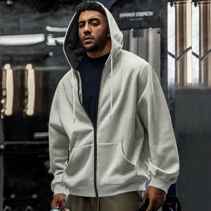 Męska bluza oversize ze ściągaczami przy rękawach