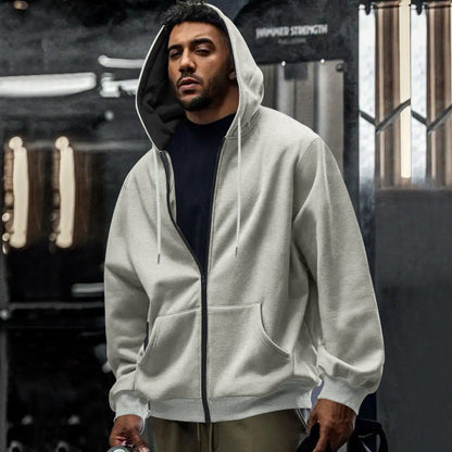 Męska bluza oversize ze ściągaczami przy rękawach