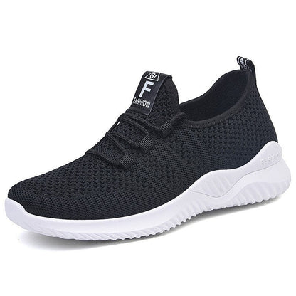 Uniseksowe Lekkie Sneakersy Dziane Wsuwane Z Podeszwą Piankową