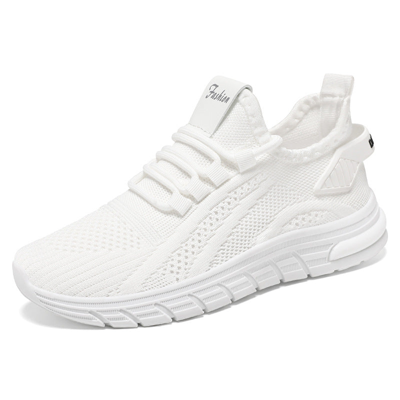 Uniseksowe Sneakersy Biegowe Z Dzianiny Z Falowaną Podeszwą
