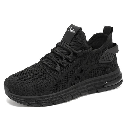 Uniseksowe Sneakersy Biegowe Z Dzianiny Z Falowaną Podeszwą