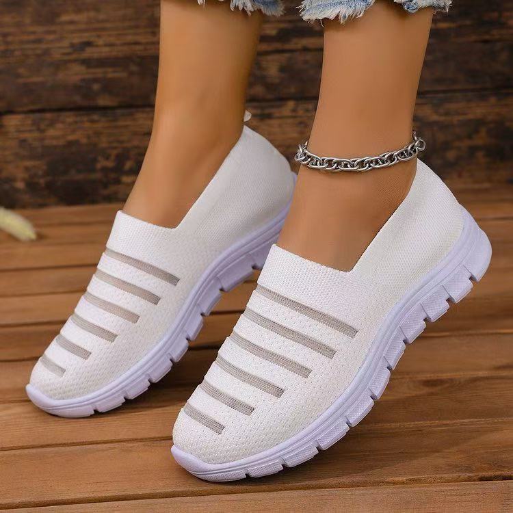 Damskie buty sportowe wsuwane z komfortową podeszwą