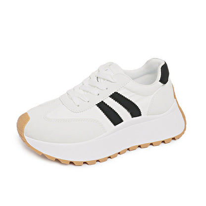 Damskie Sneakersy Chunky Na Platformie Z Profilowaną Podeszwą