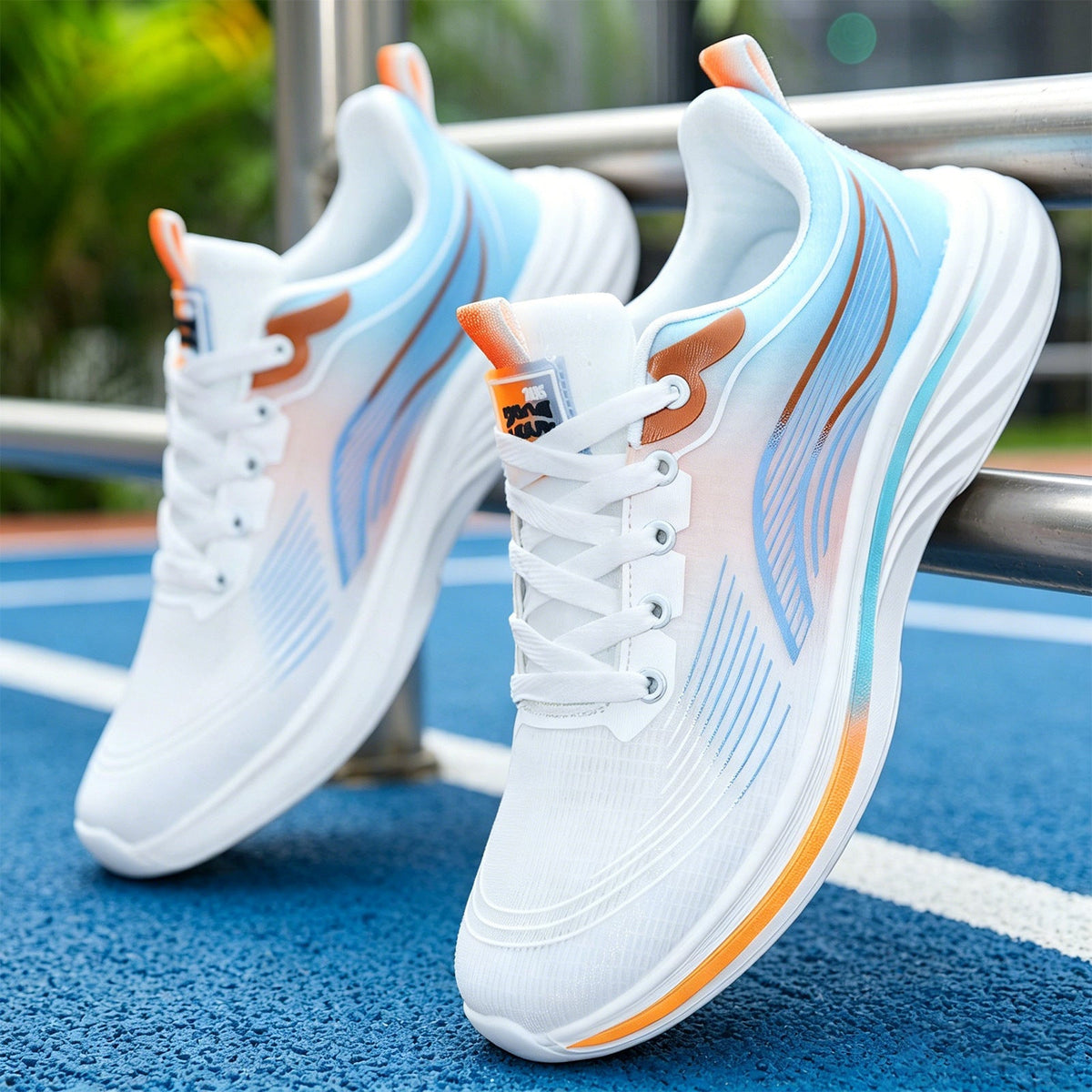 Sportowe sneakersy unisex z siatkowym materiałem zapewniającym wentylację