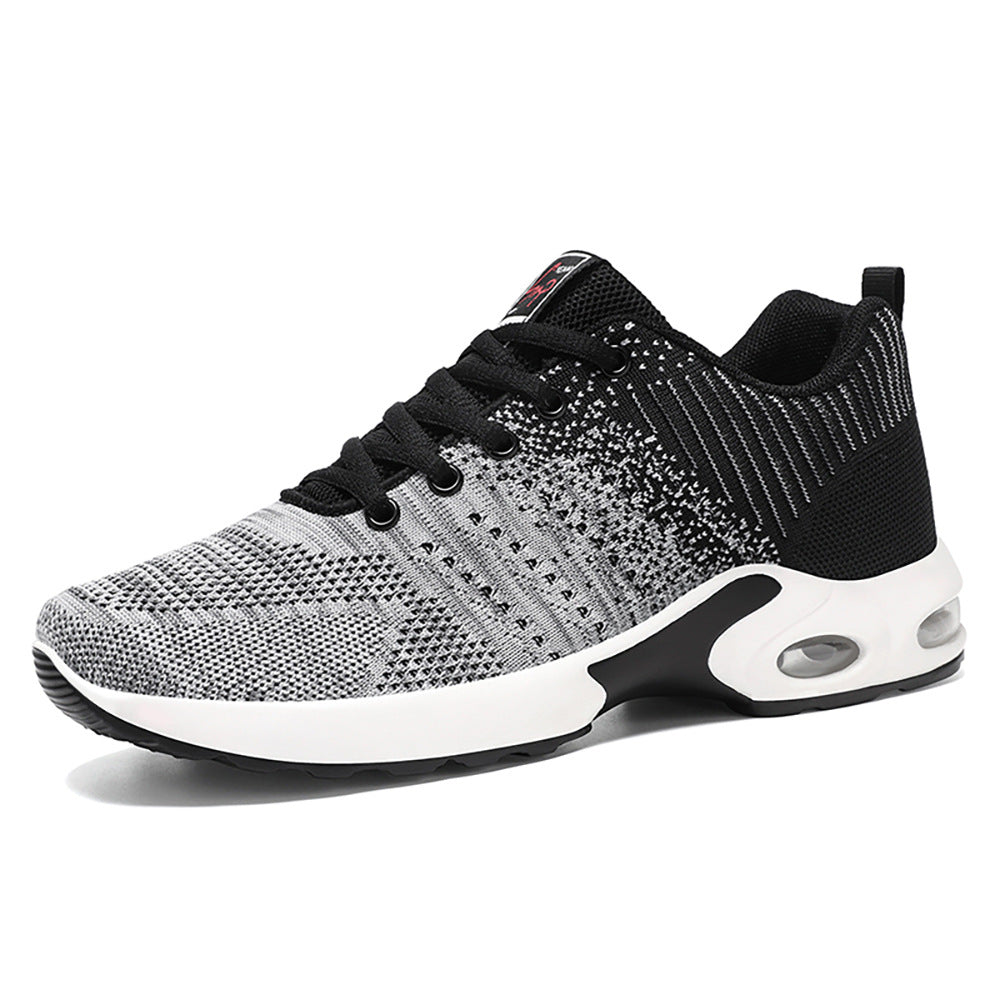Dzianinowa cholewka lekkich męskich sneakersów sportowych