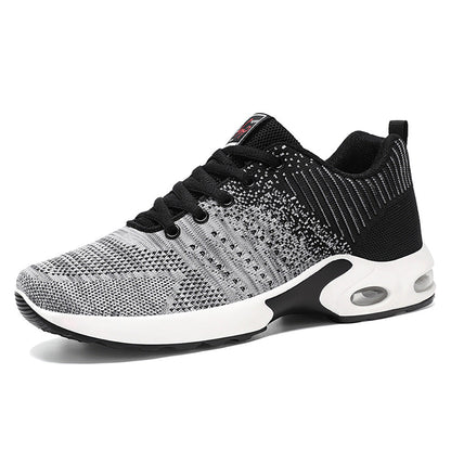 Dzianinowa cholewka lekkich męskich sneakersów sportowych