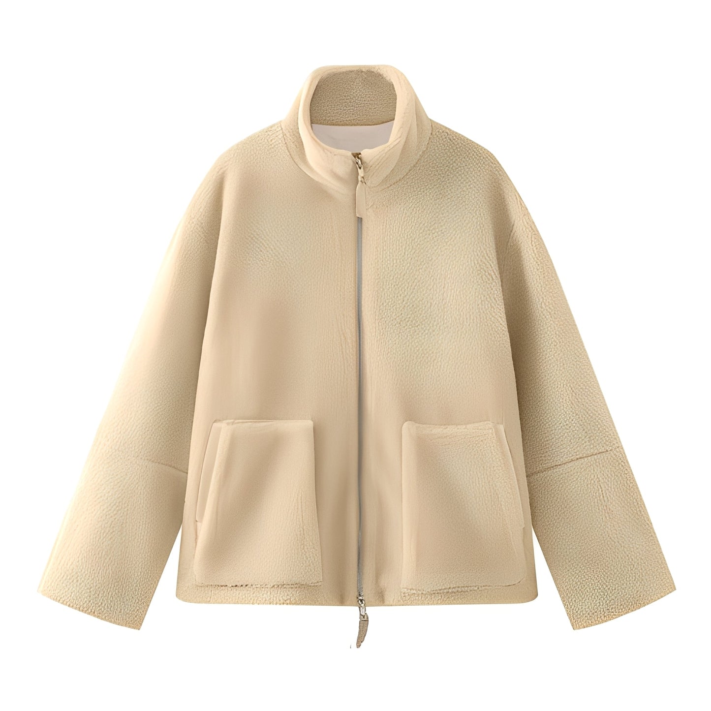 Andréa - Damska kurtka polarowa w stylu oversize