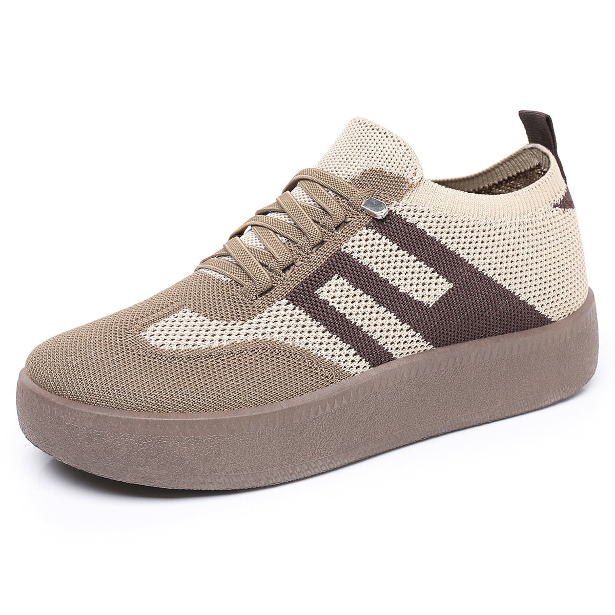 Damskie sneakersy casual na co dzień z amortyzującą podeszwą