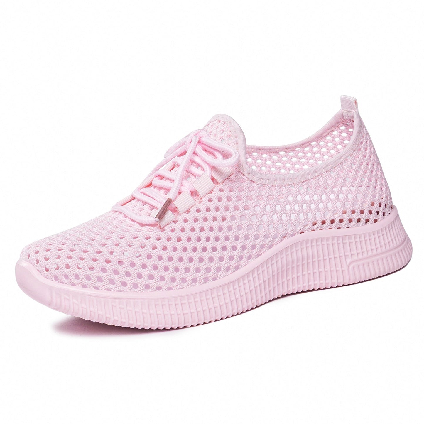 Damskie Sneakersy Slip On Z Oddychającej Siatki