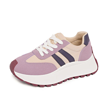 Damskie Sneakersy Chunky Na Platformie Z Profilowaną Podeszwą