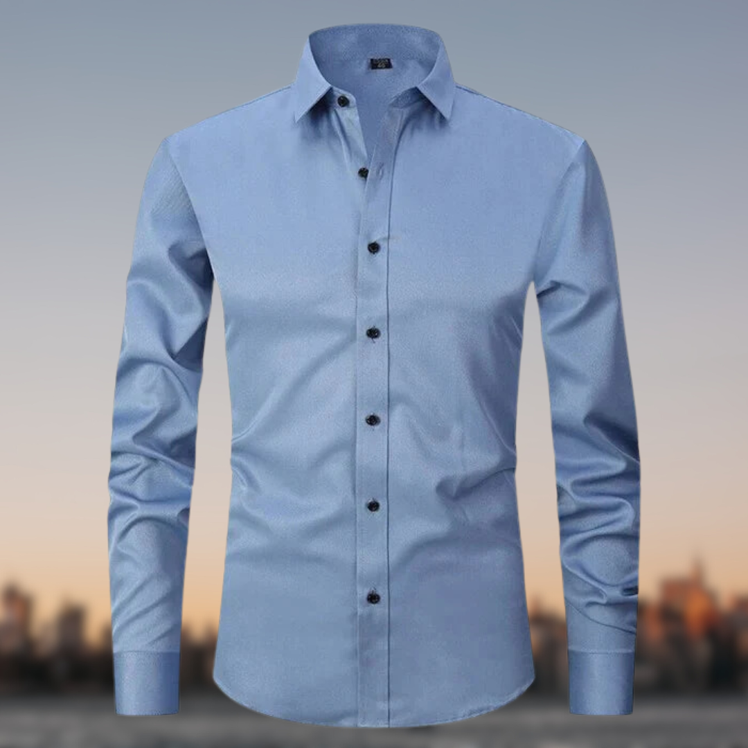 Kai - Koszula Bez Prasowania, Slim Fit, Komfort i Styl