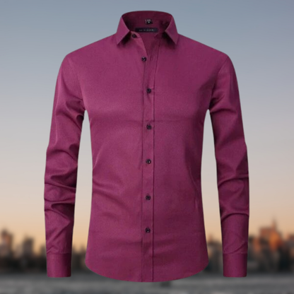 Kai - Koszula Bez Prasowania, Slim Fit, Komfort i Styl
