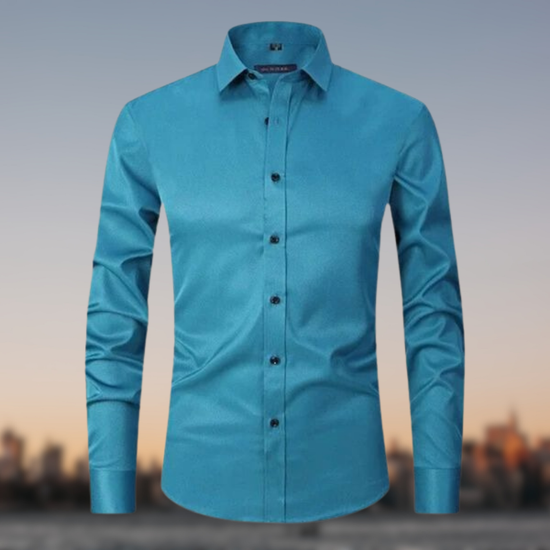 Kai - Koszula Bez Prasowania, Slim Fit, Komfort i Styl