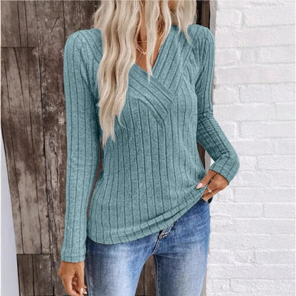 Sweter W Paski Z Teksturowanej Dzianiny