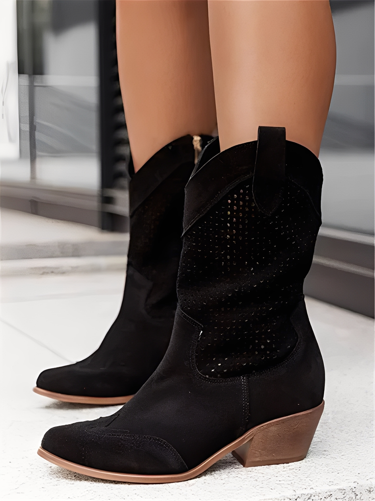 Jessica – Skórzane Buty do Kolan