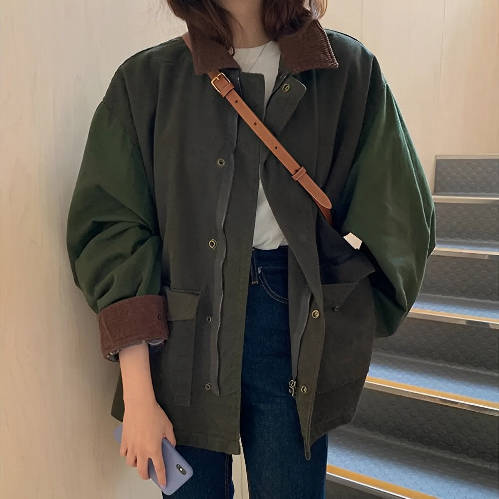 Piwonia - Oversize-kurtka
