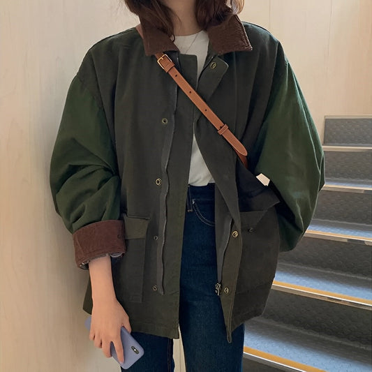 Piwonia - Oversize-kurtka