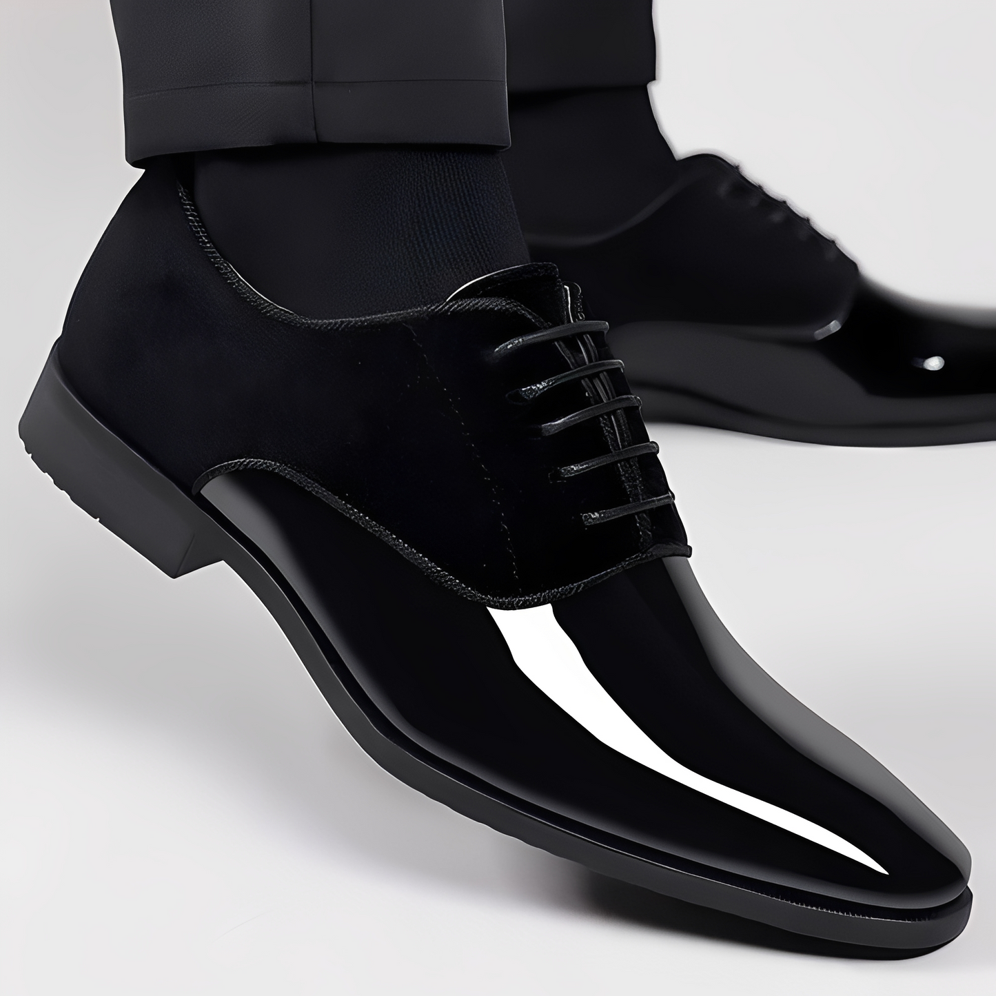 Aareni - Buty skórzane formalne trendy dla mężczyzn