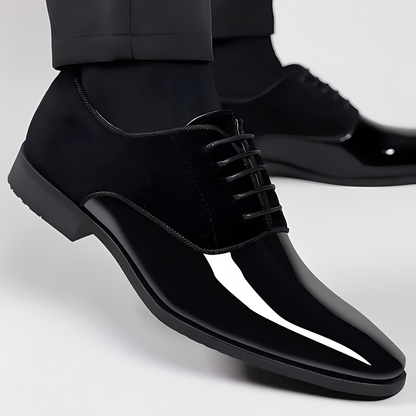 Aareni - Buty skórzane formalne trendy dla mężczyzn