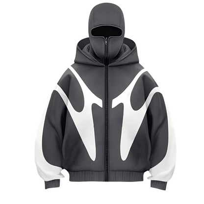 Patrick - Stylowy hoodie z kominiarką dla mężczyzn