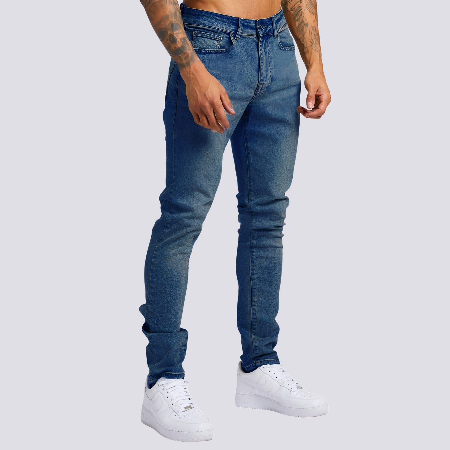 Justin - Retro-dżinsy w miejskim stylu dla mężczyzn