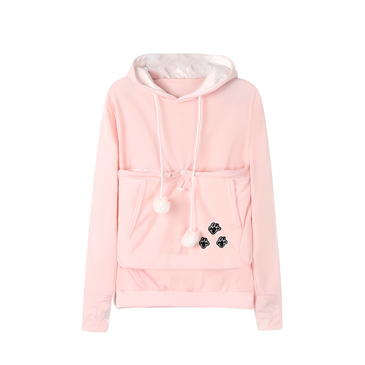 Samantha - Stylowy hoodie z kieszenią dla kobiet