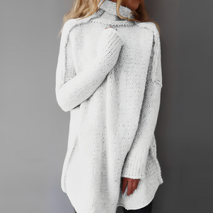 Kristina - Stylowy oversize sweterek dla kobiet