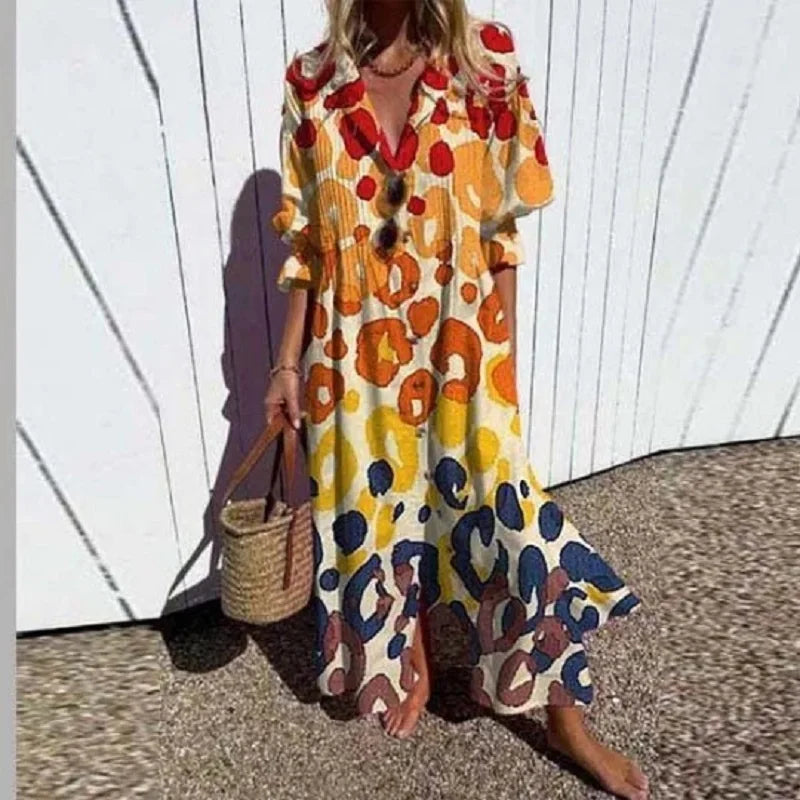 Odessa - Sukienka boho na lato, lekka i zwiewna