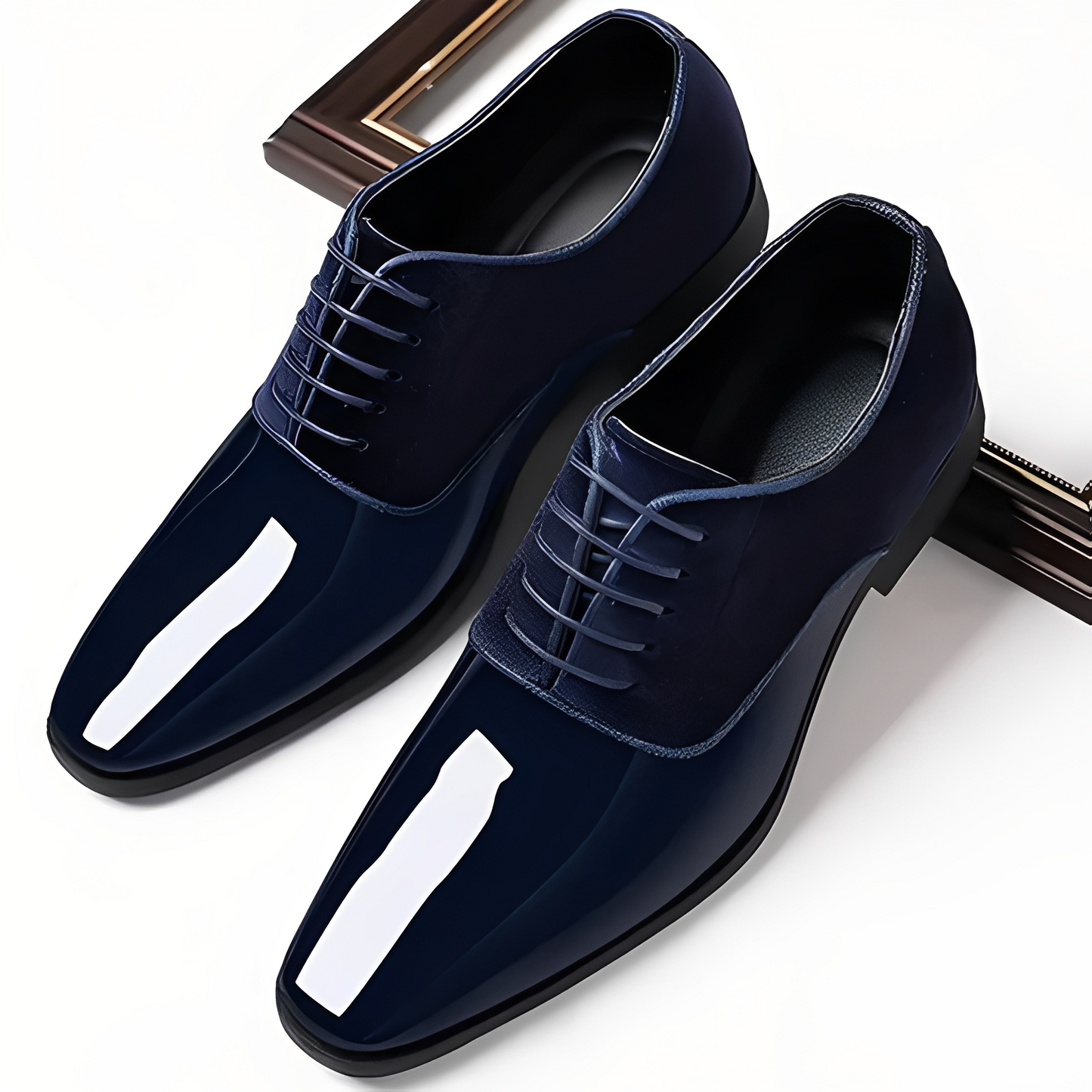 Aareni - Buty skórzane formalne trendy dla mężczyzn