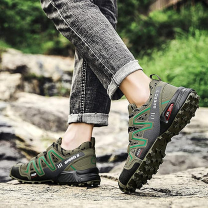 Męskie buty trekkingowe widok z przodu