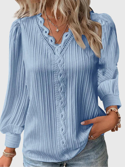 Elegancka damska bluza typu pulower